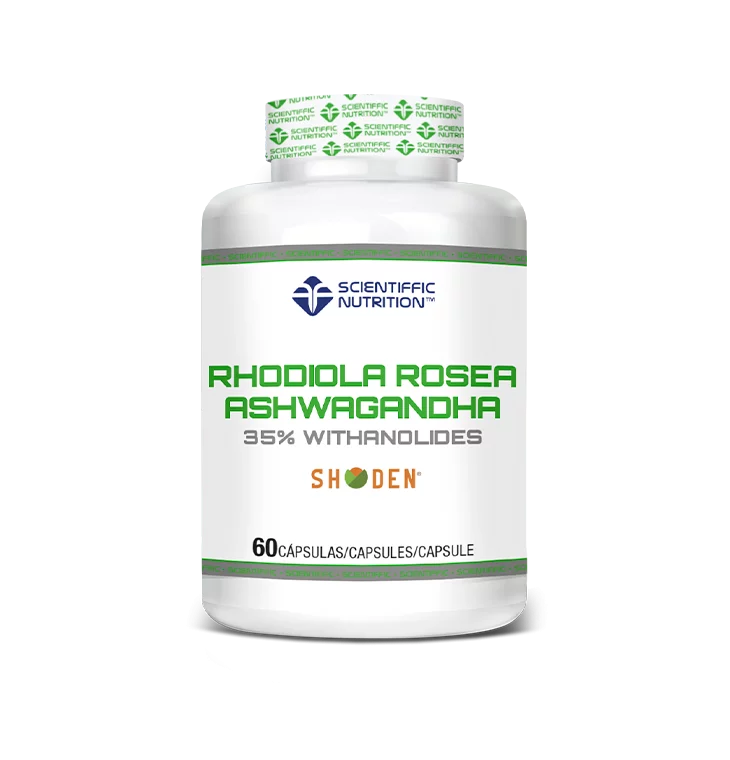 RHODIOLA ROSER ASHWAGANDHA SCIENTIFFIC NUTRTION 60 CÁPSULAS