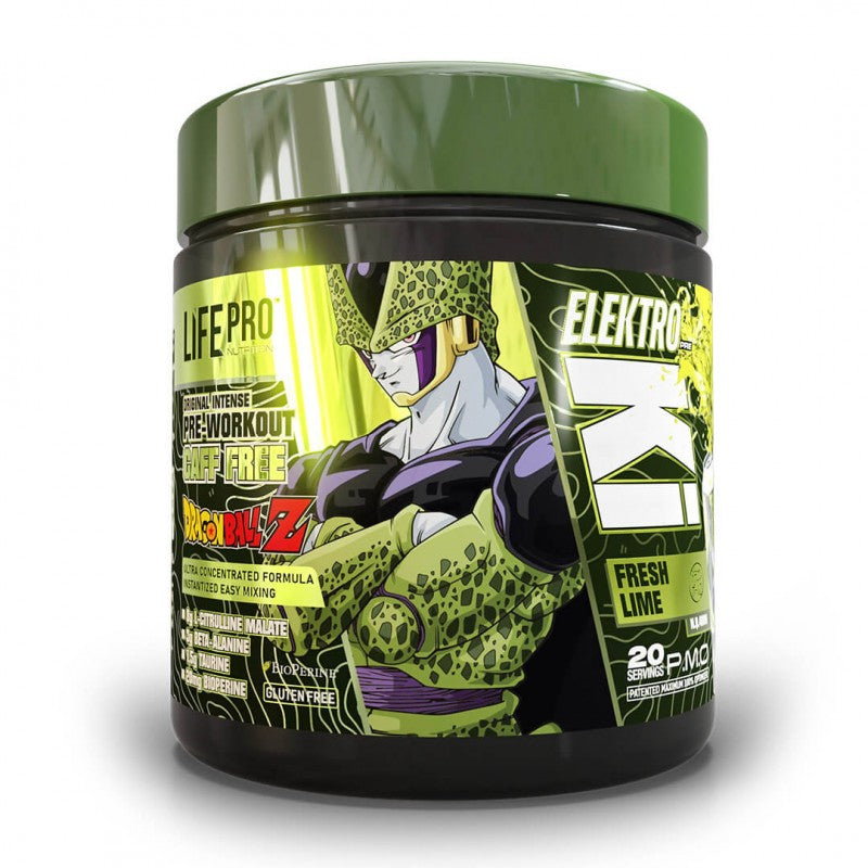 LIFE PRO ELEKTRO KI SIN CAFEÍNA DRAGON BALL 400G.