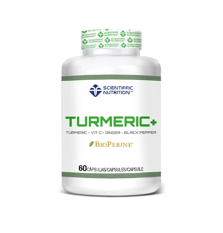 TURMERIC+ SCIENTIFFIC NUTRITION 60 CÁPSULAS