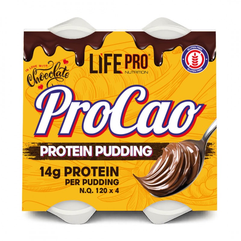 PROTEIN PUDDING PROCAO LIFEPRO 4X120G.