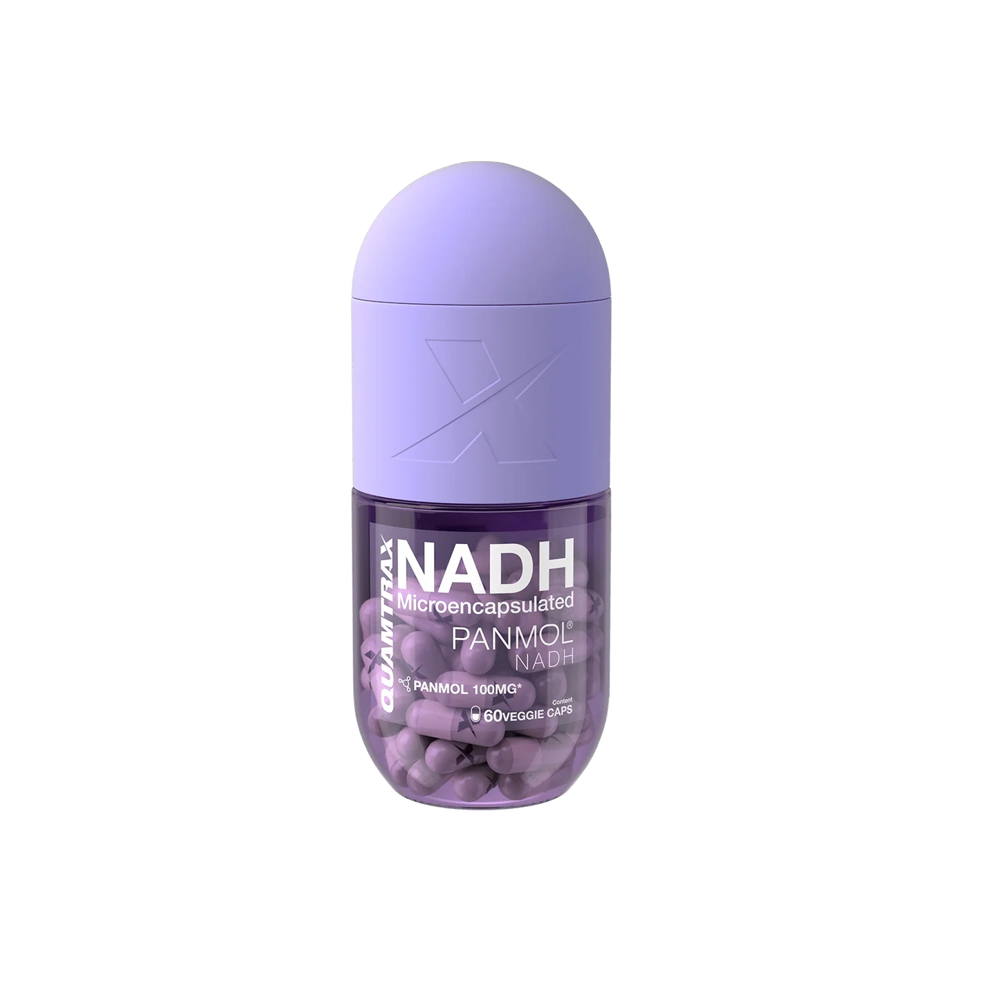 PANMOL NADH QUAMTRAX 60 VEGGIE CAPS.
