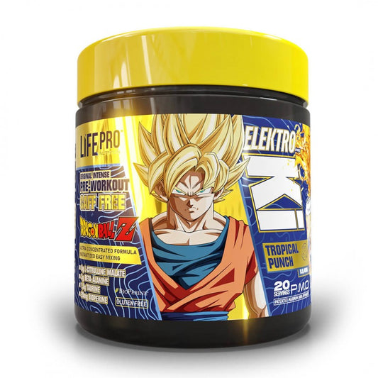 LIFE PRO ELEKTRO KI SIN CAFEÍNA DRAGON BALL 400G.