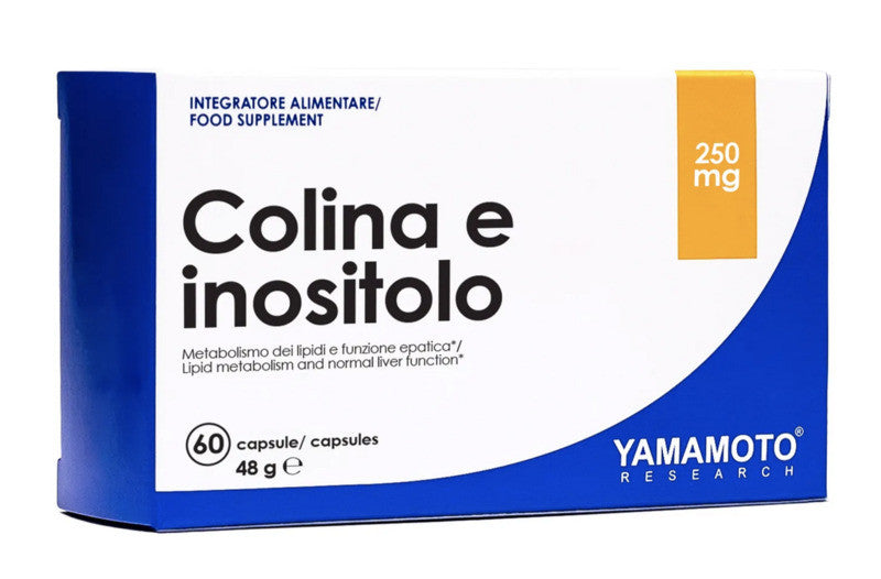 COLINA E INOSITOLO YAMAMOTO 60 CÁPSULAS