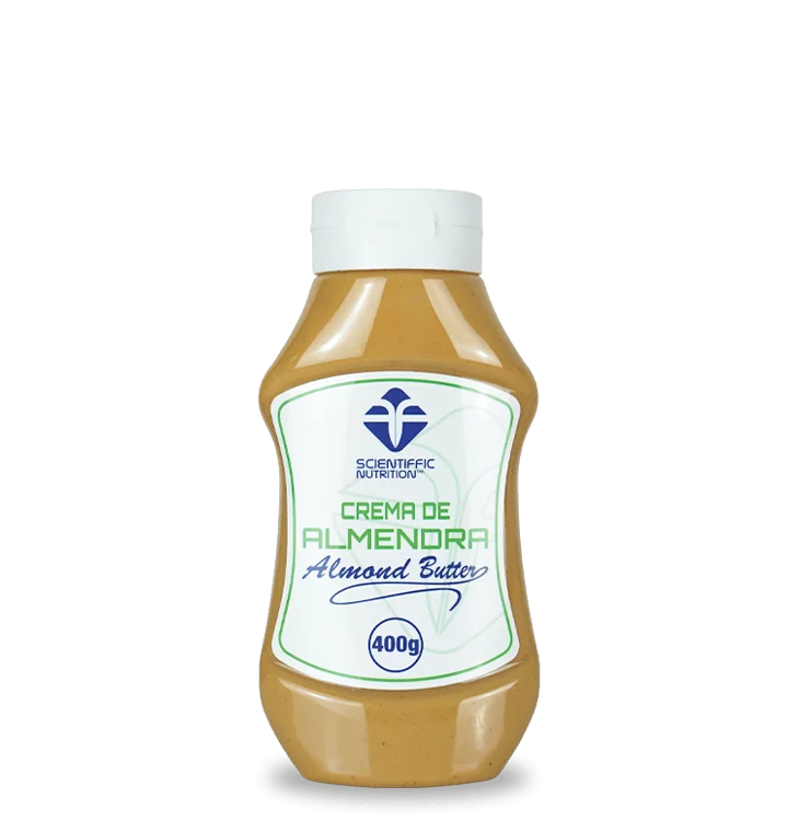 CREMA DE ALMENDRA SCIENTIFFIC NUTRITION 400G.